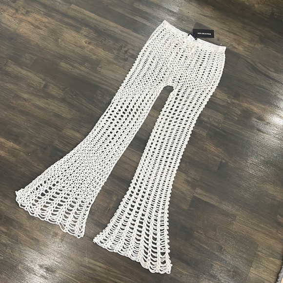 Crochet Flare Beach Pants - Picture 6 of 6